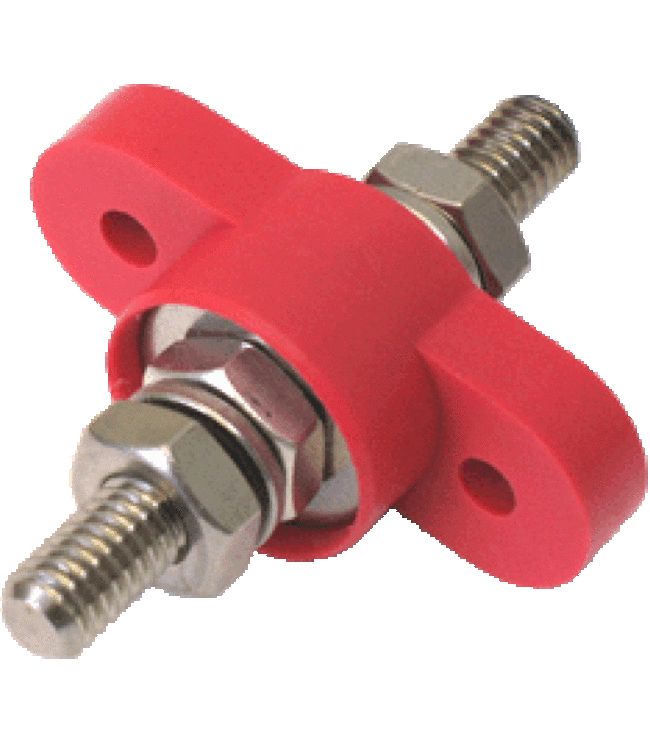 Verdeelstrip punt doorvoer M8