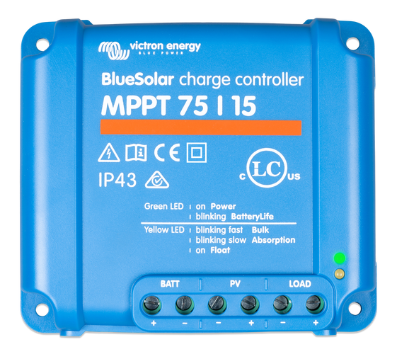 Victron Energy Victron Laadregelaar BlueSolar MPPT 75/15