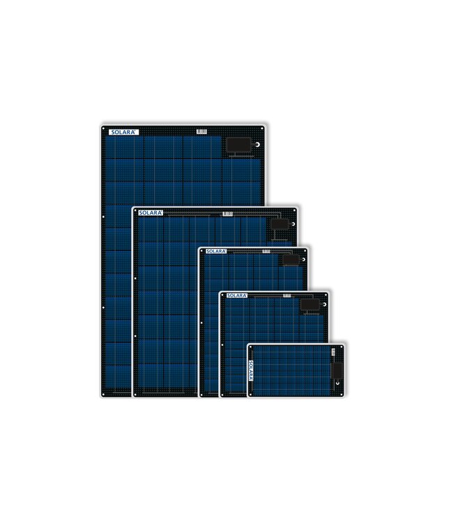 Solara M-serie Semi Flexibele Zonnepaneel 35W