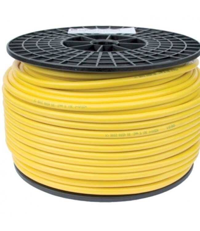 Ronde PVC kabel H05VV-F GEEL 5 x 2,5 mm²