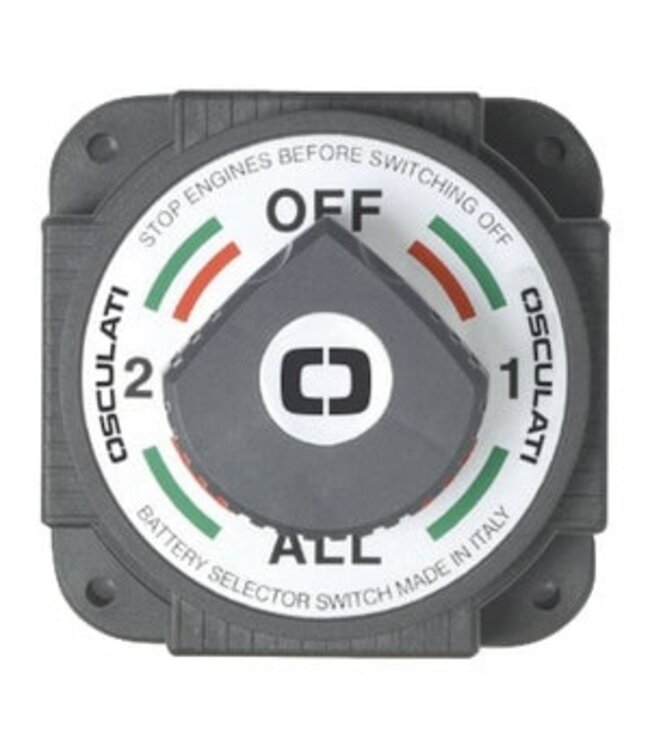 Heavy Duty accuschakelaar, krachtig model