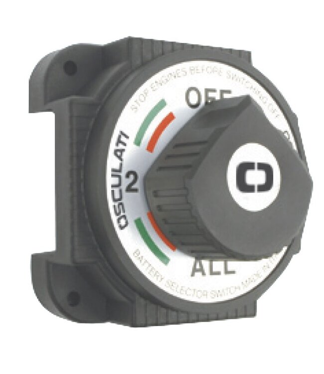 Heavy Duty accuschakelaar, krachtig model