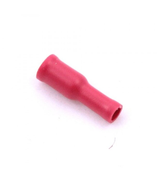 Rondstekerhuls female rood geisoleerd