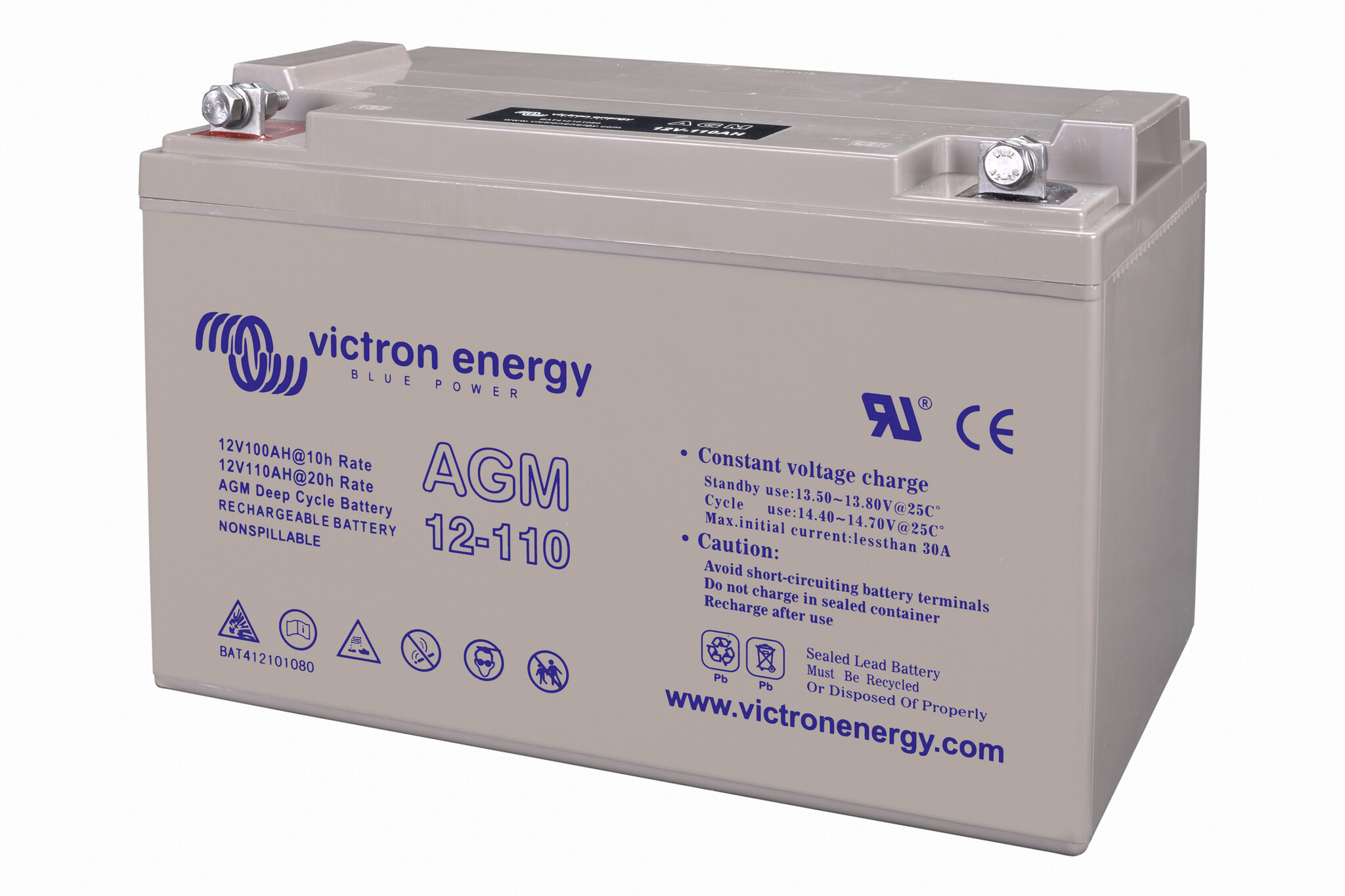 Victron Energy Victron accu AGM Deep Cycle 110Ah