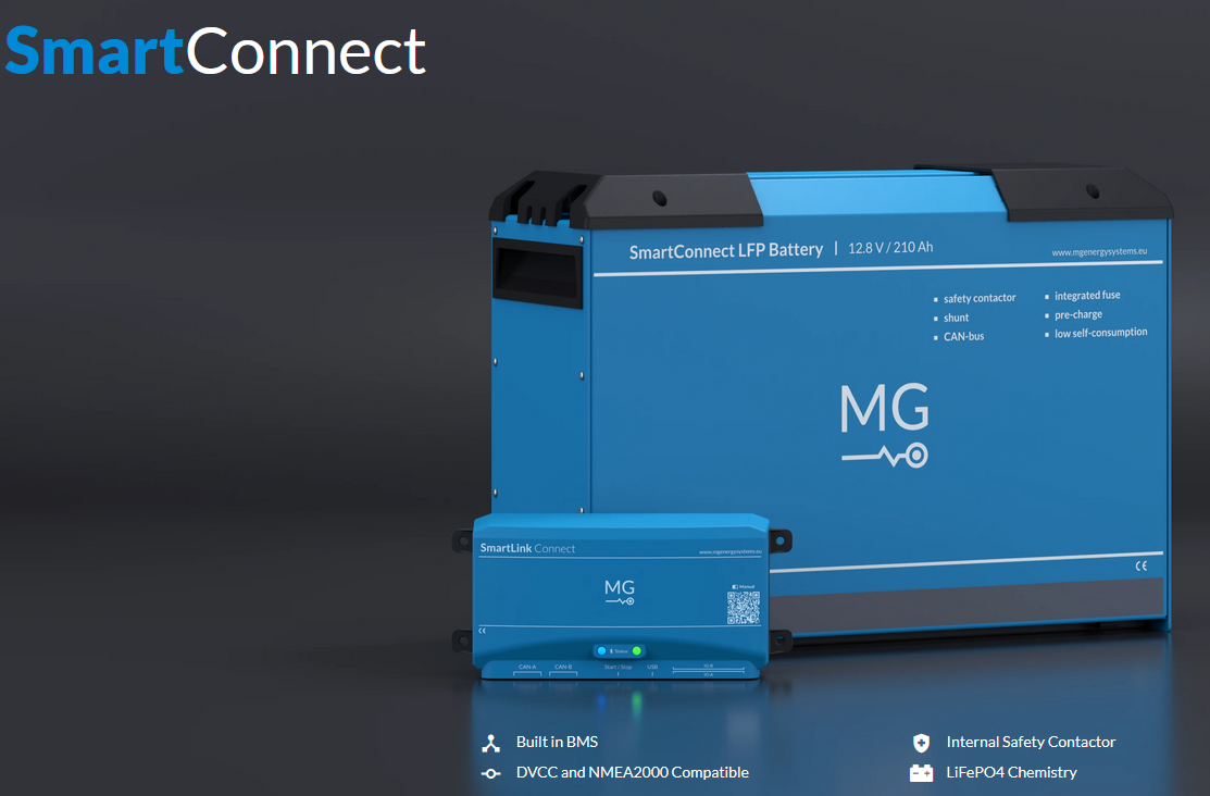MG Energy Systems MG LFP smartconnect accu 12,8V 210Ah, foto 2 van 3