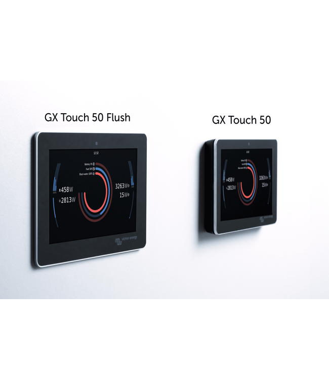 Victron GX touch 50 flush