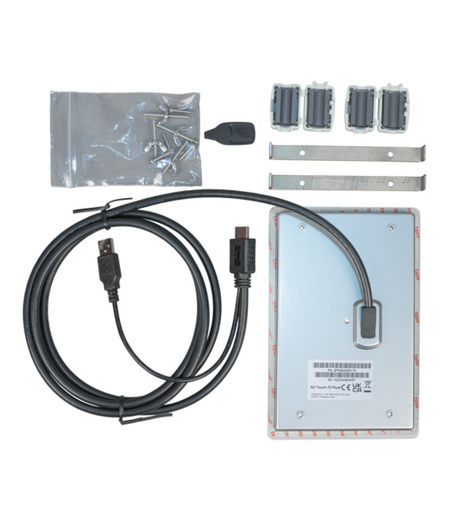 Victron GX touch 70 flush