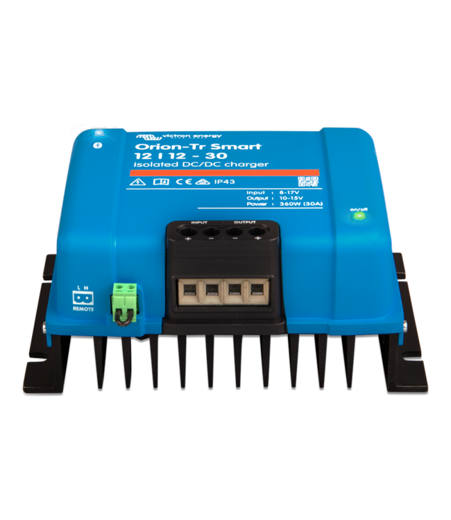 Victron Orion-Tr Smart 12/24-15A (360W) geïsoleerd DC-DC-acculader