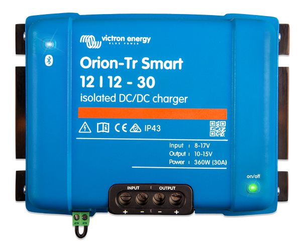 Victron Energy Victron Orion-Tr Smart 24/12-30A (360W) geïsoleerd DC-DC-acculader, foto 2 van 5
