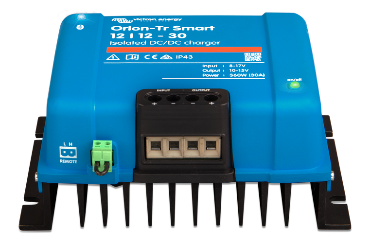 Victron Energy Victron Orion-Tr Smart 24/12-30A (360W) geïsoleerd DC-DC-acculader, foto 3 van 5