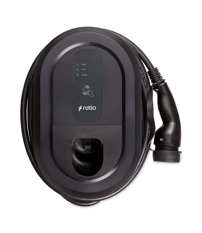 Laadpaal Ratio io6 4G 11-22 kW met kabel  E-Flux