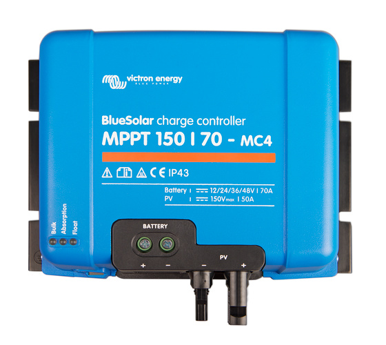 Victron Energy Victron BlueSolar MPPT 150/70-MC4 Laadregelaar