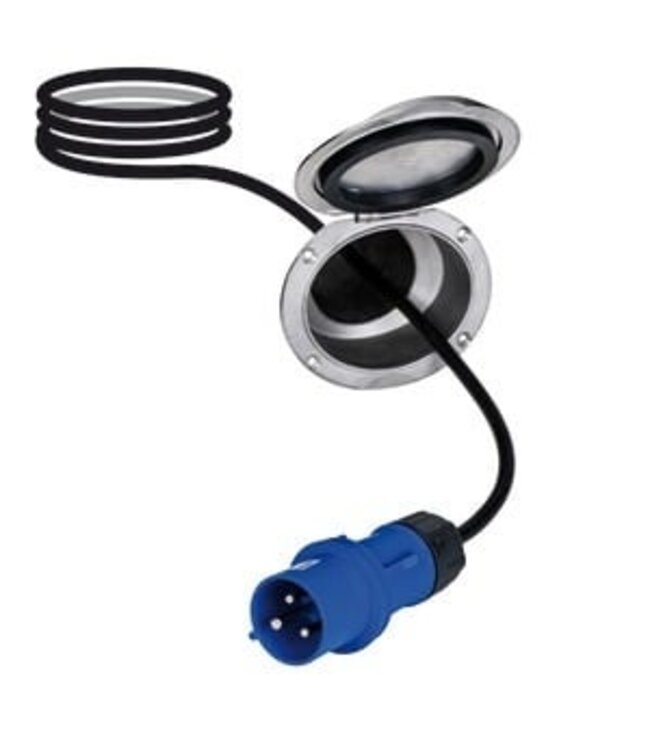 Cruiser Walstroomkabel haspel 16A of 32A