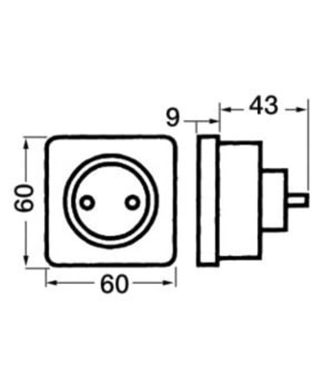 AC stopcontact 220V 16A