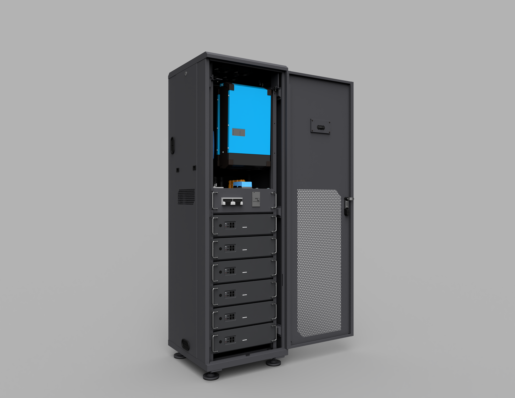 VTB Drie Fase All-in-one cabinet 9Kva - 30,7 kwh, foto 2 van 5