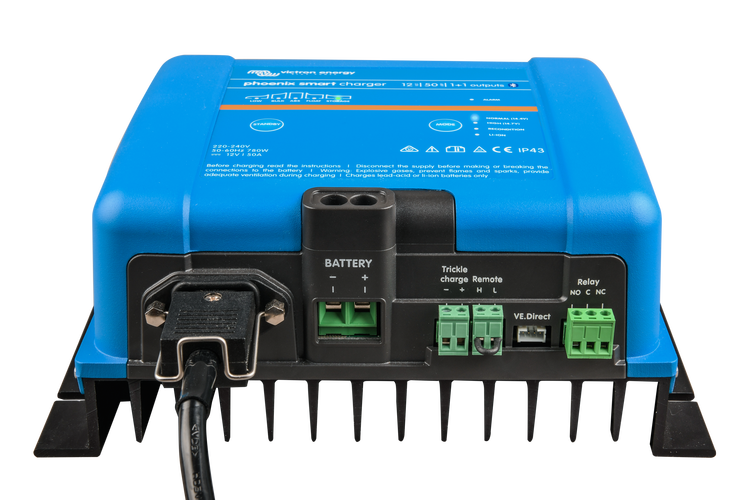 Victron Energy Victron acculader Phoenix Smart IP43 24/25 (1+1) 230V, foto 2 van 3