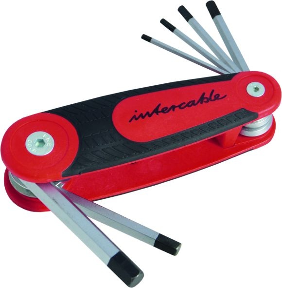 Intercable Set Inbussleutels klaphouder