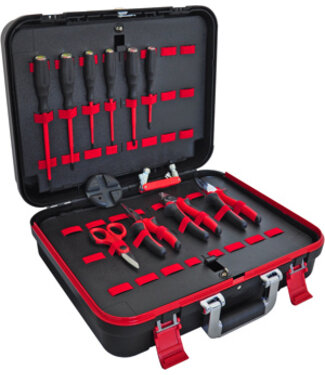 Intercable Hardschalen Koffer "EuroCompact" met gereedschappen