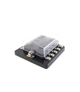 Ripca LED zekeringhouder voor 10 zekeringen