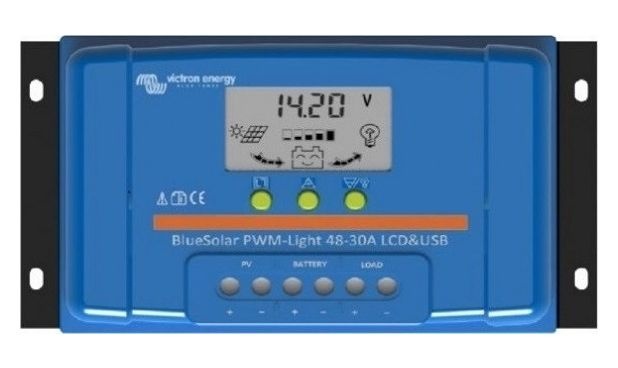 Victron Energy Victron BlueSolar PWM LCD&USB 48V-30A