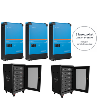 VTB 3 fase pakket 24Kva - 61kwh