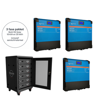 VTB 3 fase pakket Multi RS 18Kva - 30kwh