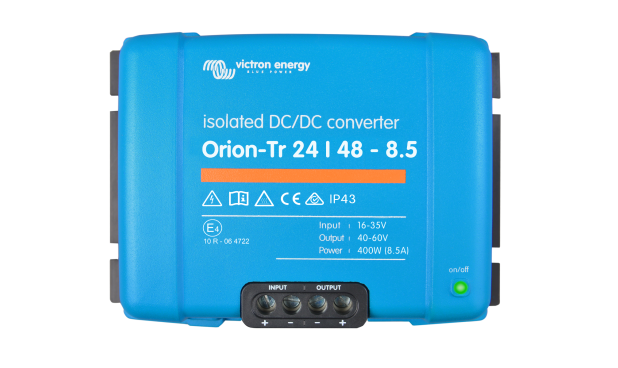 Victron Energy Victron Orion-Tr 24/48-8,5A (400W) omvormer geïsoleerd