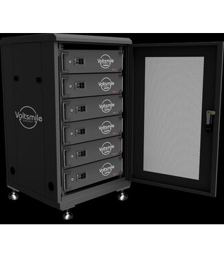 Voltsmile Voltsmile RPC 22U Cabinet voor 6pcs V10 RPC batterij