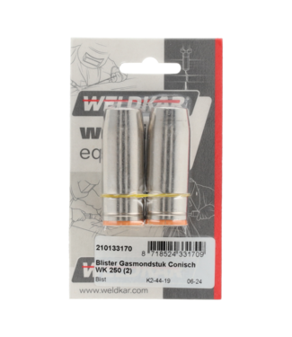 Weldkar Gasmondstuk conisch WK250 (2)
