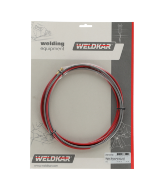 Weldkar Binnenspiraal rood 1.0mm-1.2mm, 3 meter (1)