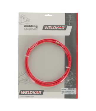 Weldkar Binnengeleider Teflon rood 1.0mm-1.2mm, 3 mtr (1)