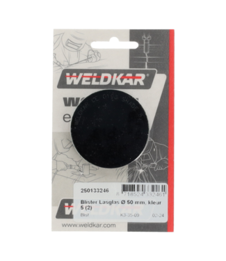 Weldkar Lasglas Ø 50 mm, kleur 5