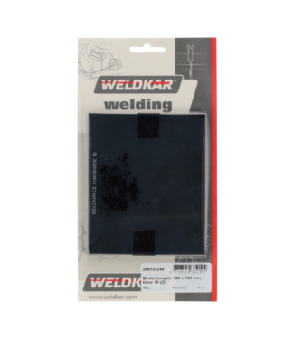 Weldkar Lasglas 100 x 120 mm, kleur 10