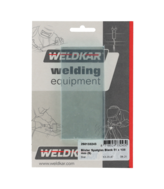 Weldkar Spatglas Blank 51 x 108 mm (5)
