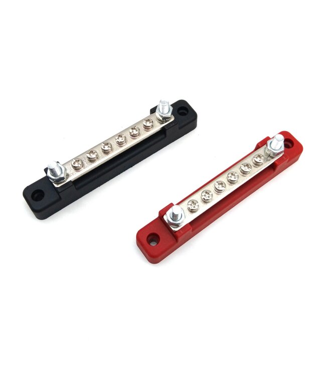 VTB Busbar 6P met afdekkap 150A