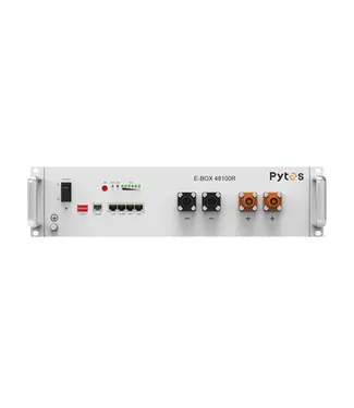 Pytes Pytes E-Box 48100R TE+ 51.2V 5,12 kWh batterij