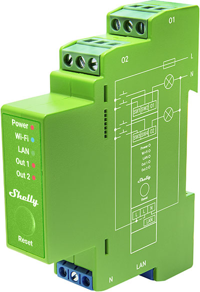 Shelly Shelly Pro Dimmer 2PM