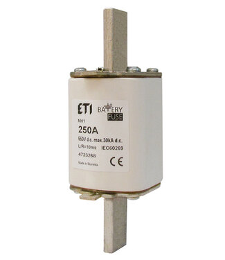 Meszekering NH1 gBat 200A/550V DC