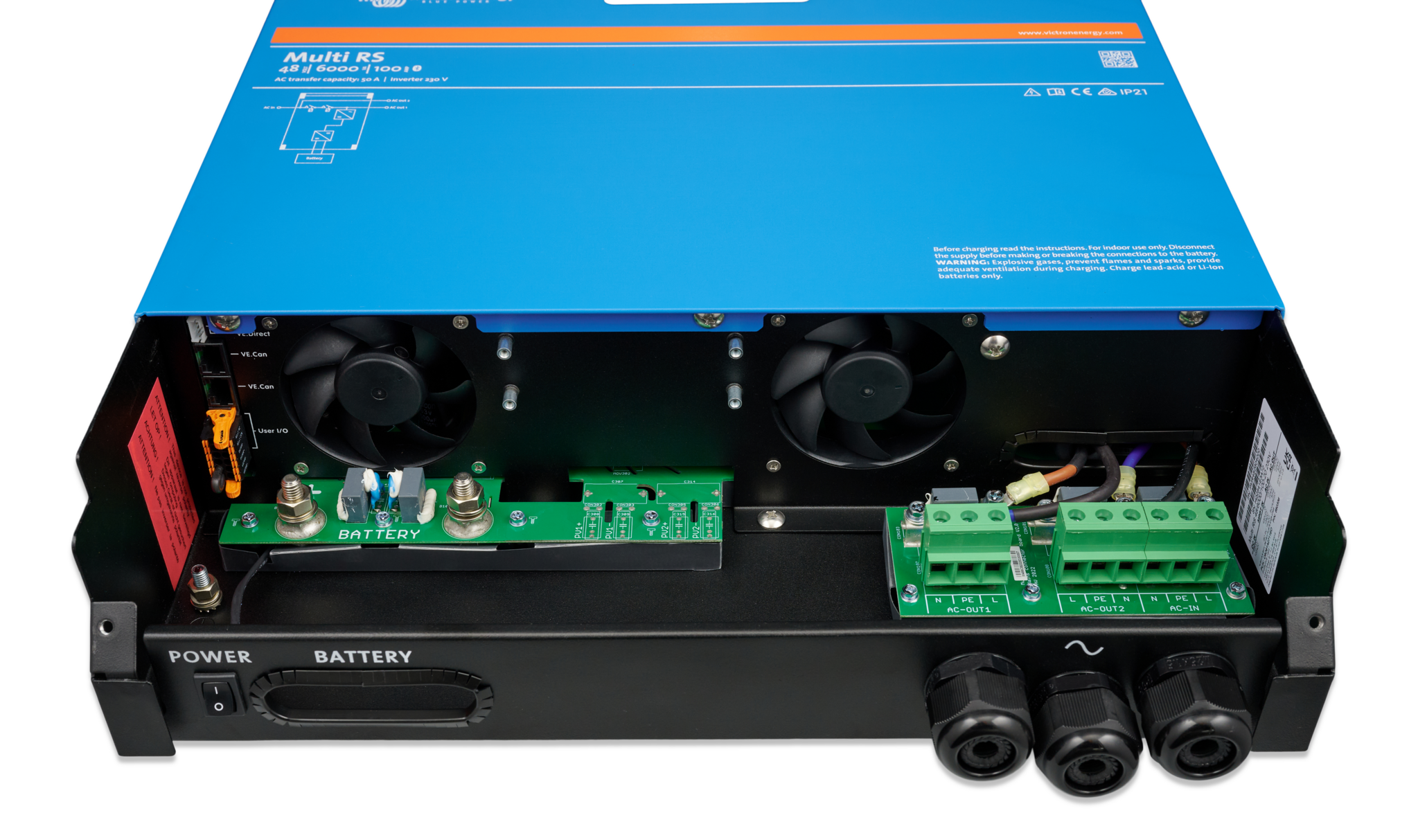 Victron Energy Victron Multi RS 48/6000/100-50 230V, foto 3 van 3