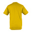 Basic T-shirt sport heren geel