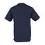 Basic T-shirt sport heren navy blauw
