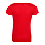 Basic T-shirt sport dames rood