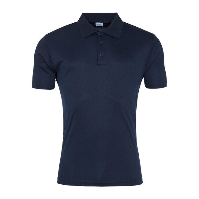 Basic polo sport heren navy blauw