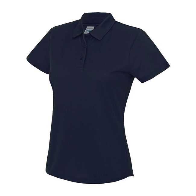 Basic polo sport dames navy blauw