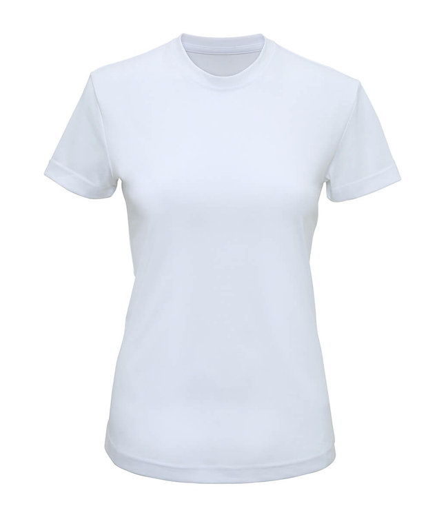 T-shirt Sport Slim Fit Wit - Fabrixs