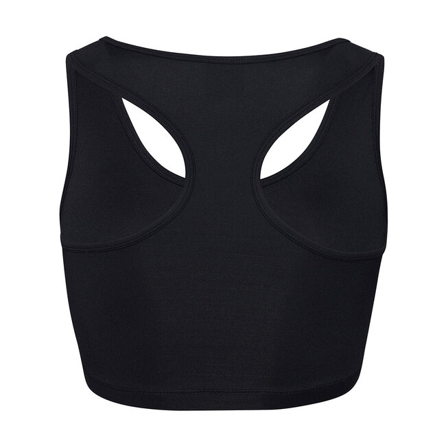 Basic beha top sport dames zwart