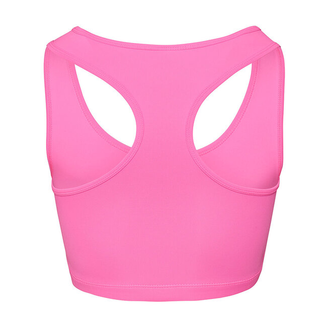 Basic beha top sport dames roze