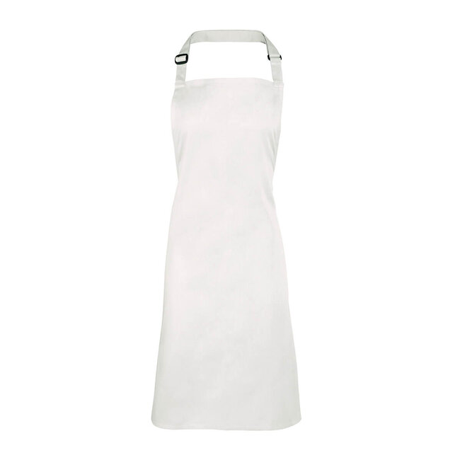 Basic horeca schort unisex wit