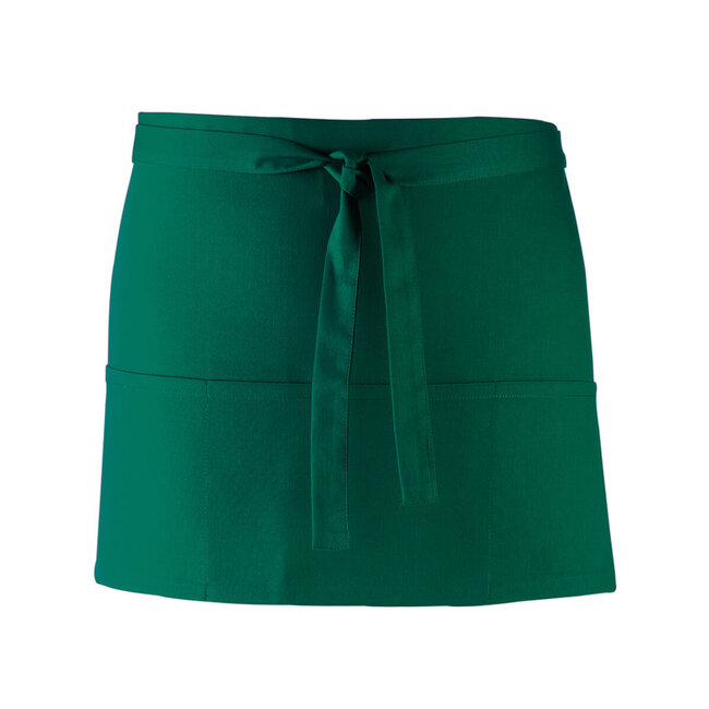 Premier Basic horeca sloof kort unisex groen