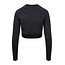 Basic longsleeve sport dames zwart